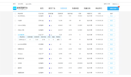 大量?jī)?yōu)質(zhì)友鏈/出售友鏈，不妨試一下這個(gè)平臺(tái)