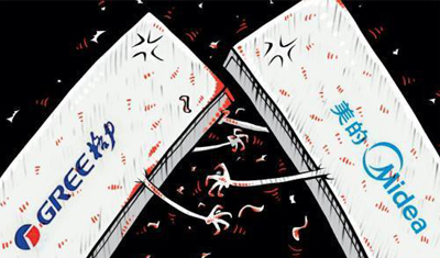 家電企業(yè)競(jìng)爭(zhēng)轉(zhuǎn)向?qū)＠麘?zhàn)技術(shù)戰(zhàn)：格力被判賠美的50萬(wàn)